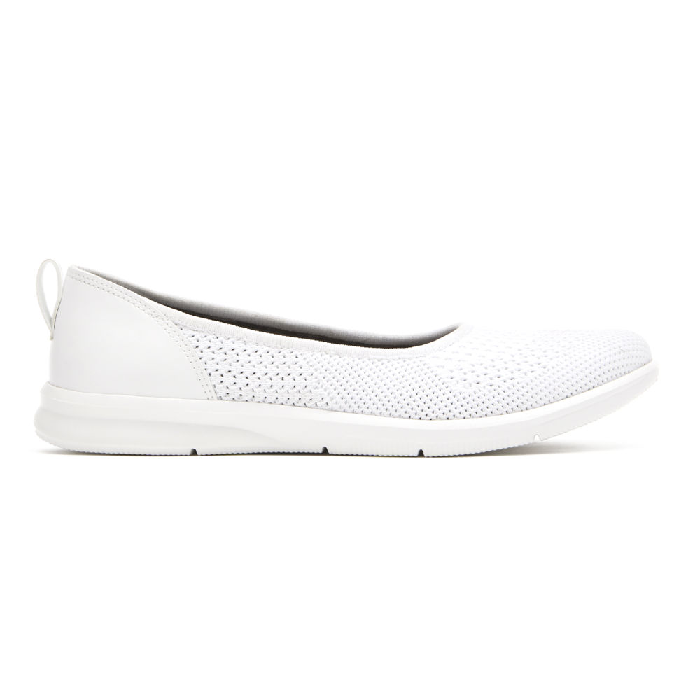 Rockport Slip-On Dam Vita - Ayva Washable Knit Ballet - EKGWN7041
